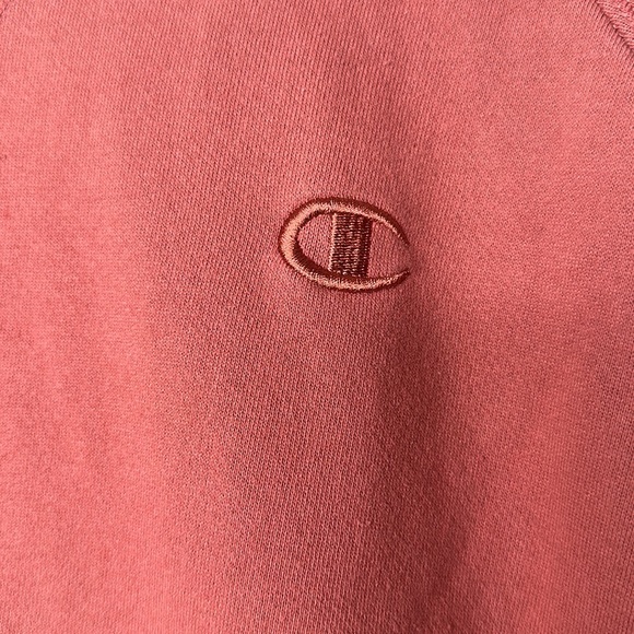 Champion Crewneck Sweatshirt Pullover Womens Size L Pink - Picture 6 of 6
